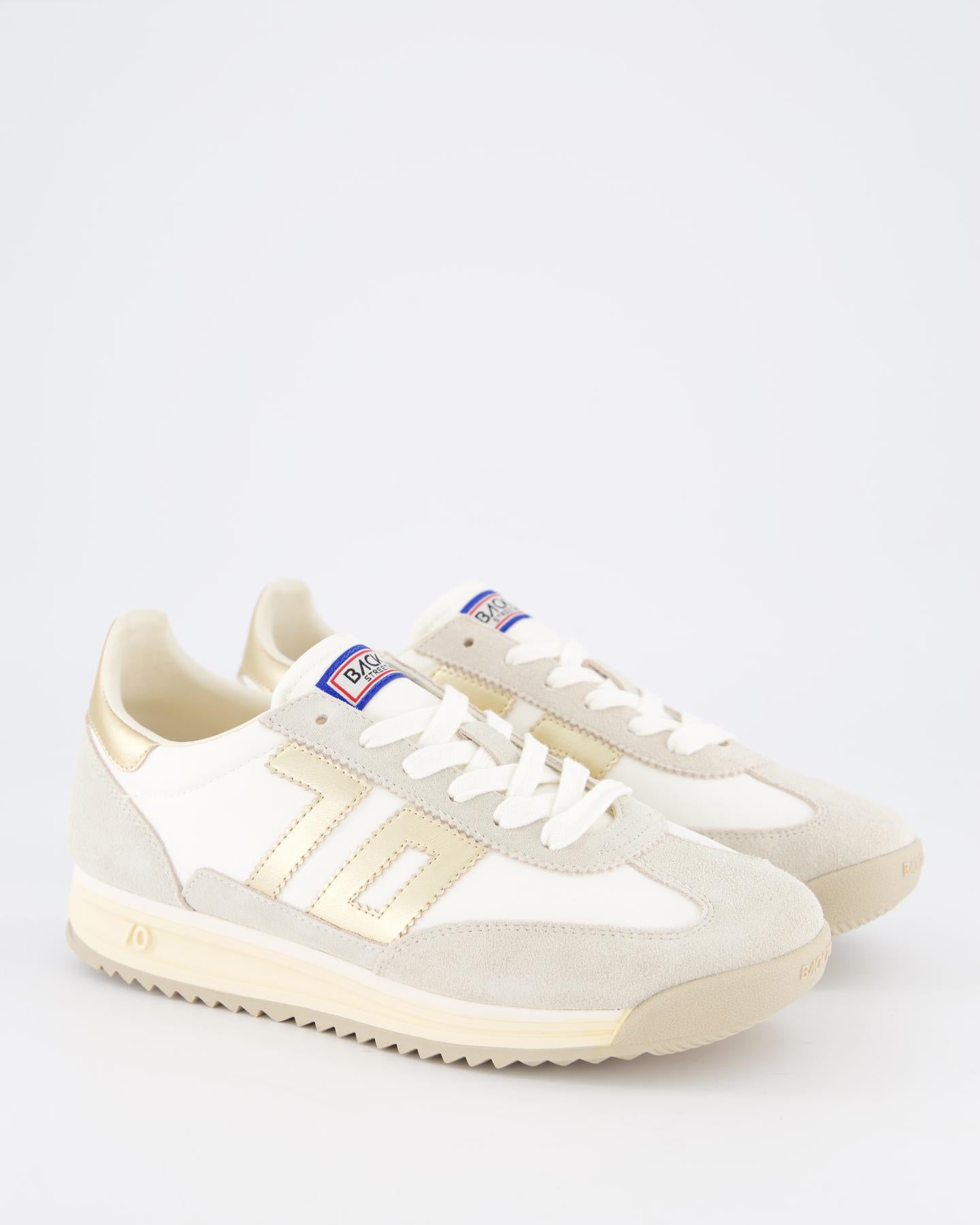 Dames Barkley Jogger 32 Wit/Goud