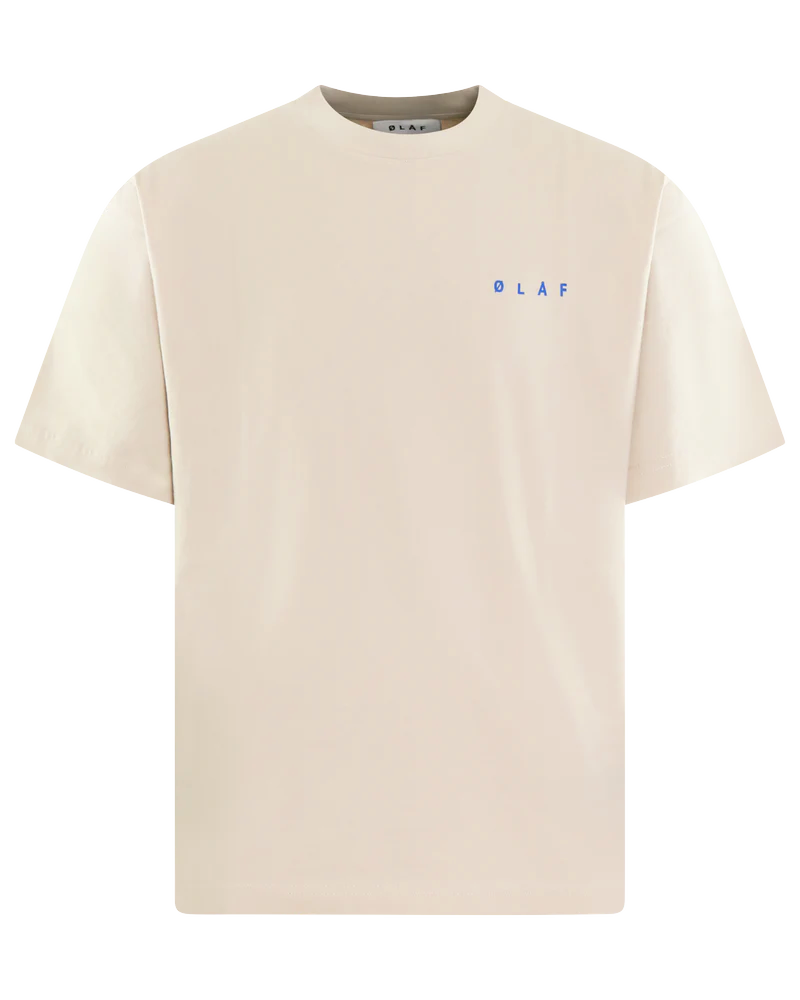 Heren Spiral Face T-Shirt Cement