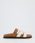 Damen Sofia Slipper Braun/Beige