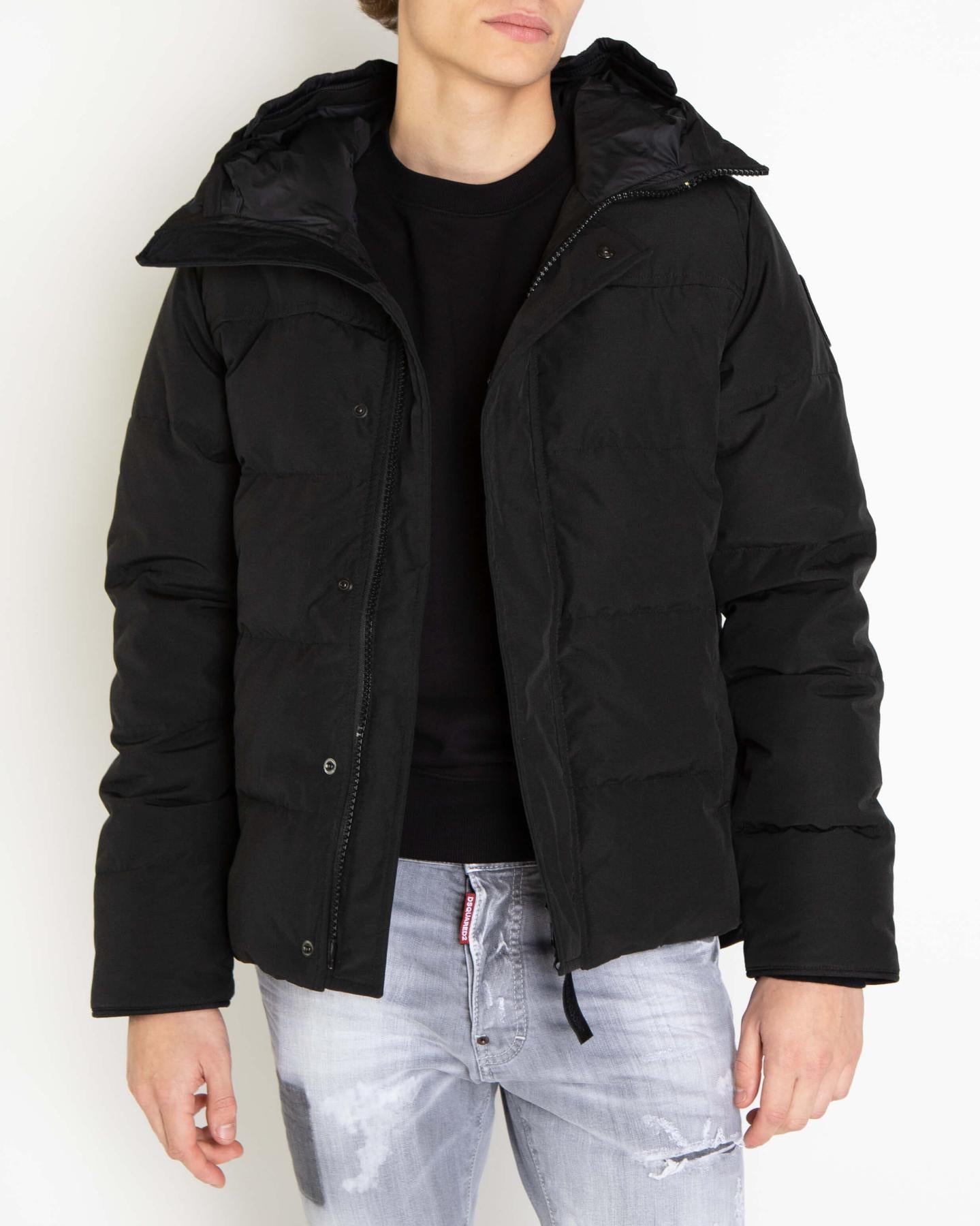 Heren Macmillan Parka Black Zwart