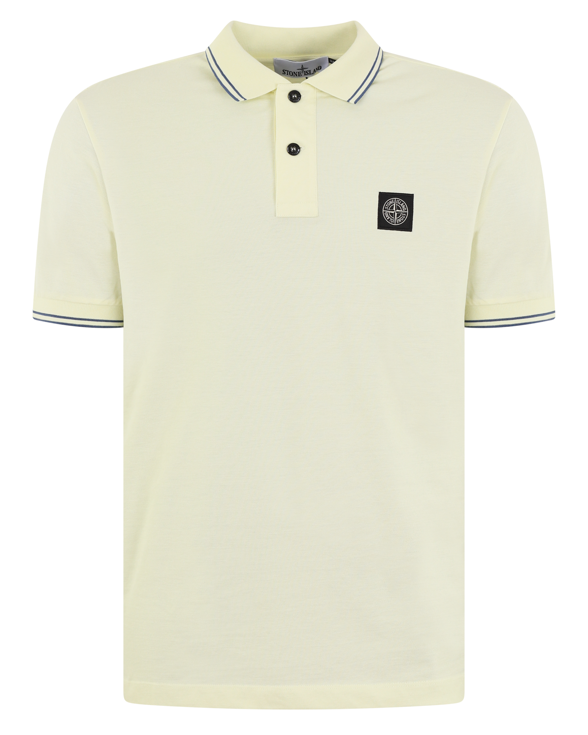 Heren Logopatch Polo Geel