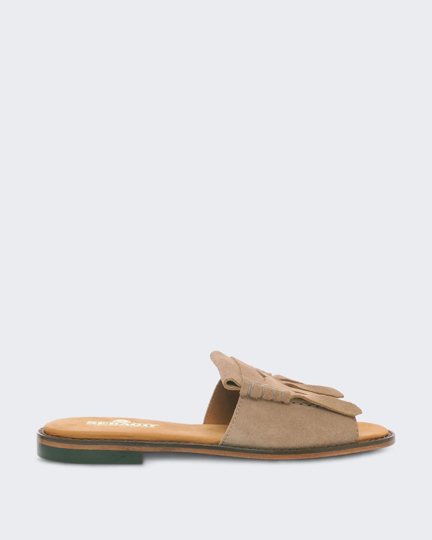 Sebago Dames Slide Fringes Woman