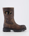 Damen-Bikerstiefel Hammer, Braun