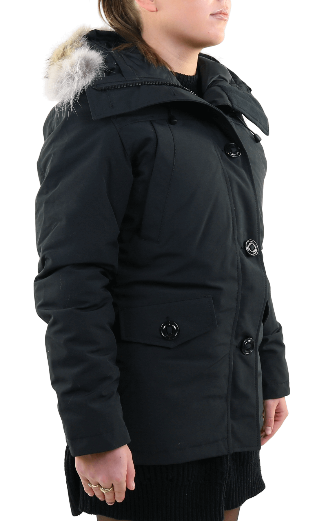 Dames Montebello Parka Zwart