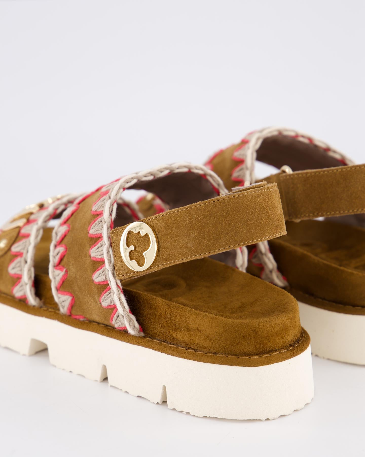 Dames Bio Sandal Overstitching