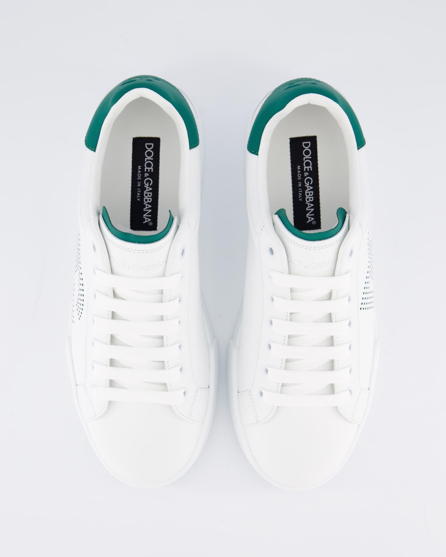 Heren Portofino Sneaker Wit/Groen