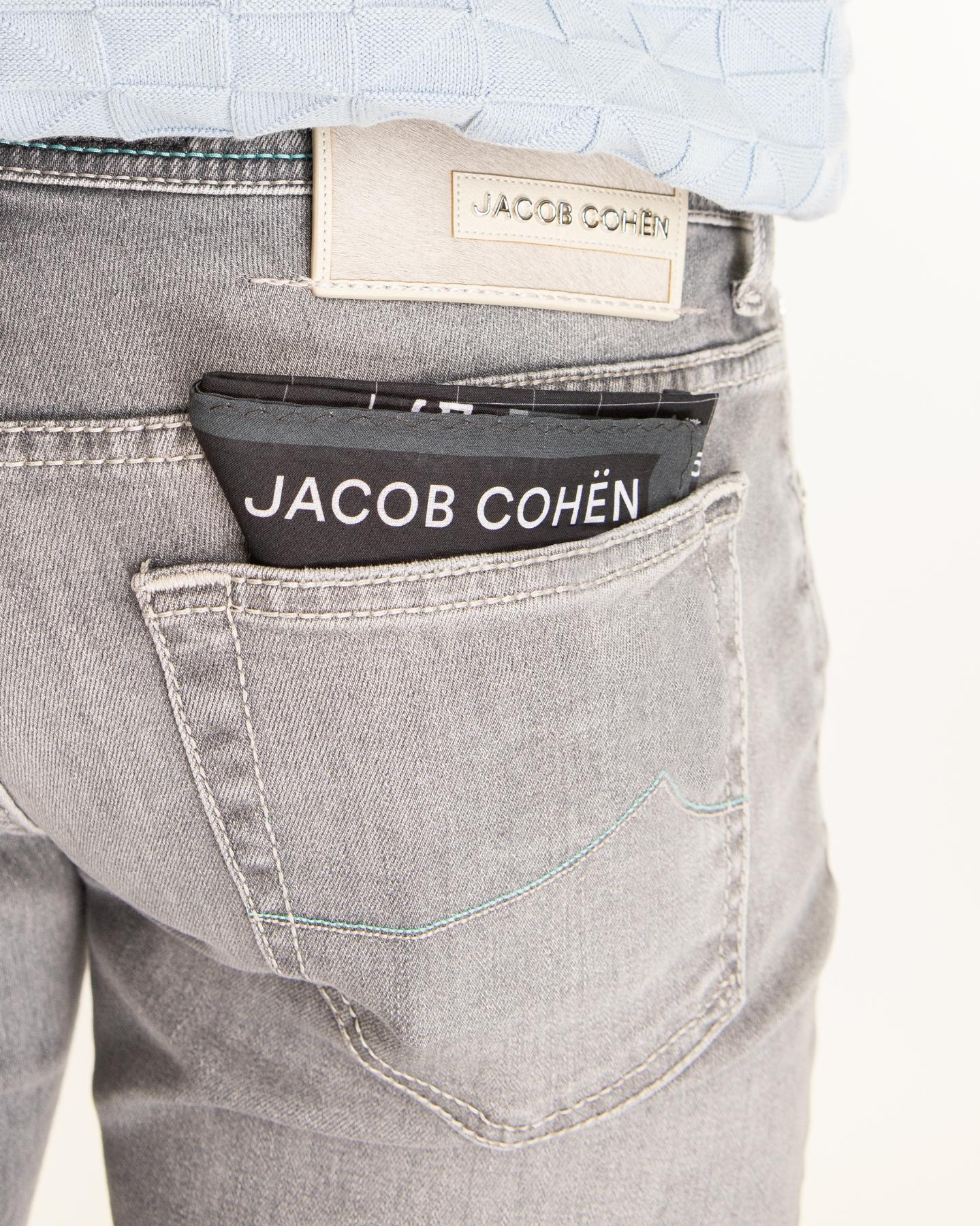 Heren Slim Fit Nick Licht Grijs