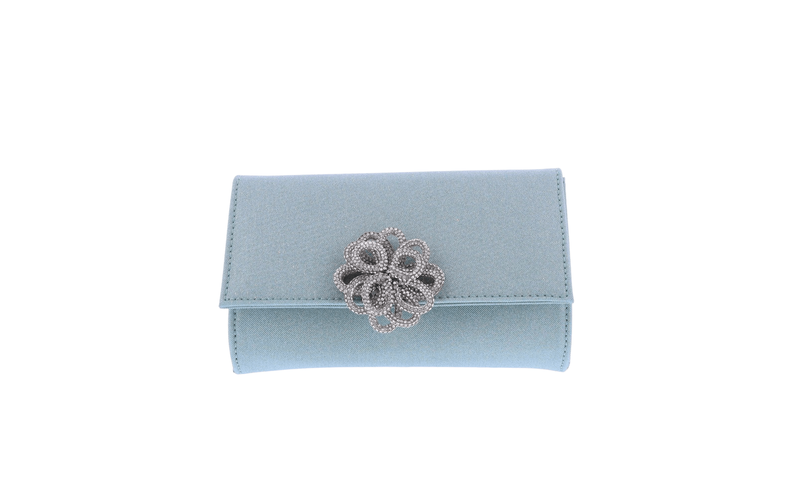 Dames Strass Rosa Clutch Groen