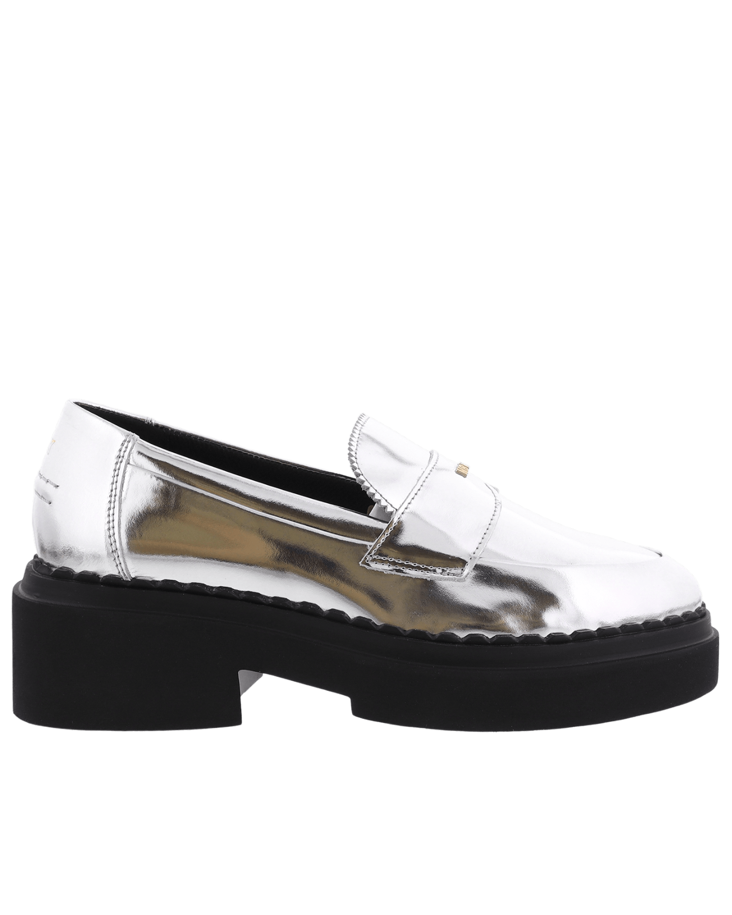 Dames Frankie Loader Loafer Zilver