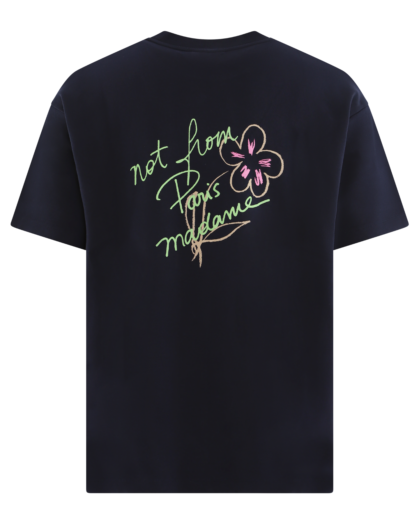 Heren Le T-Shirt Slogan Esquisse
