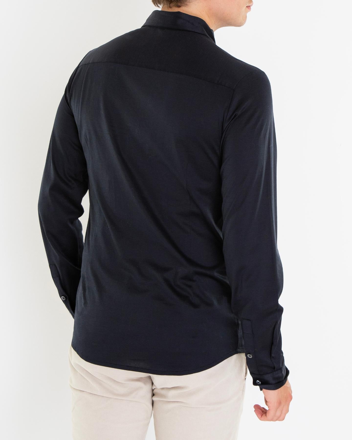 Heren Shirt Blauw