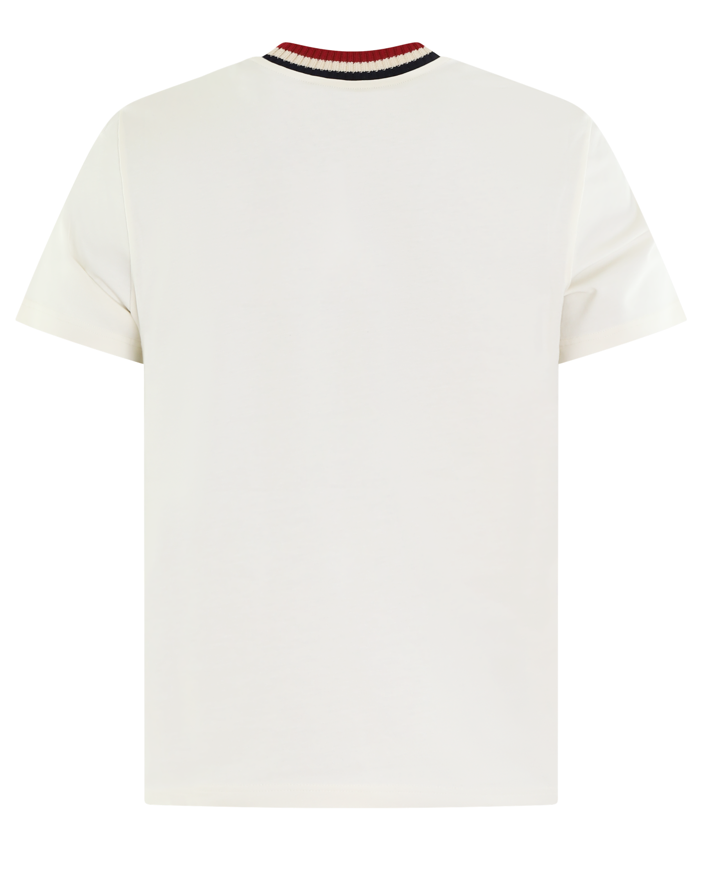Heren Embroidered Logo T-Shirt Wit