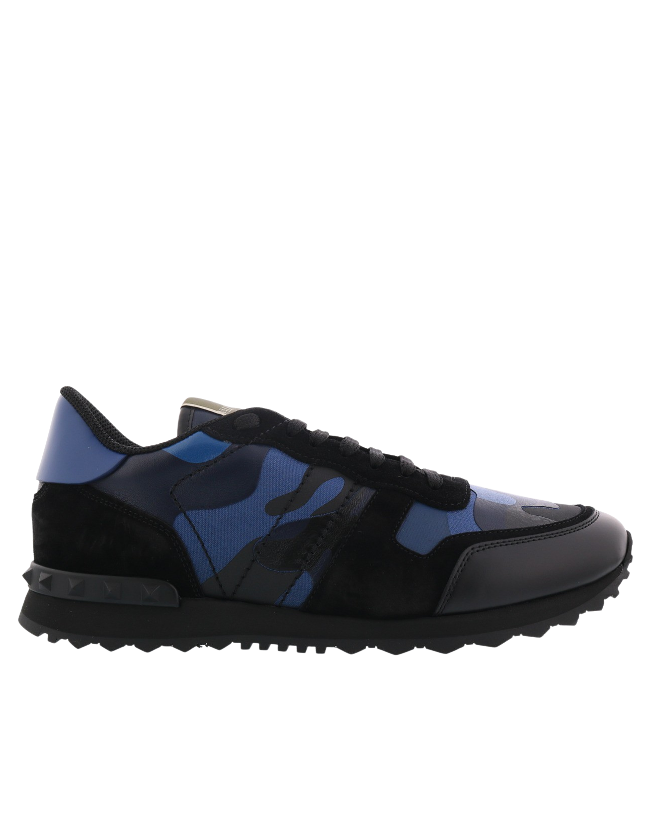 Heren RockRunner Sneaker Blauw/Zwart
