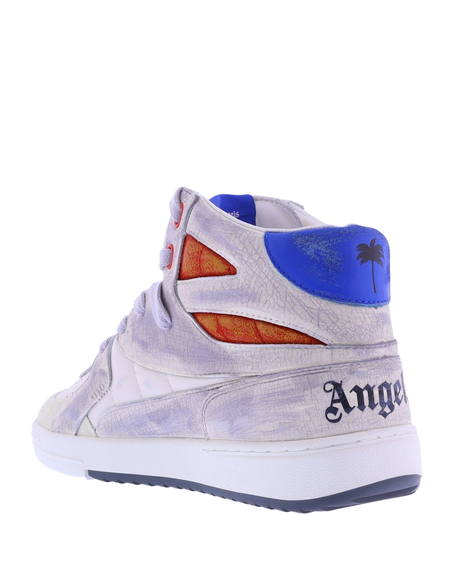 Heren Vintage University Sneaker Wit