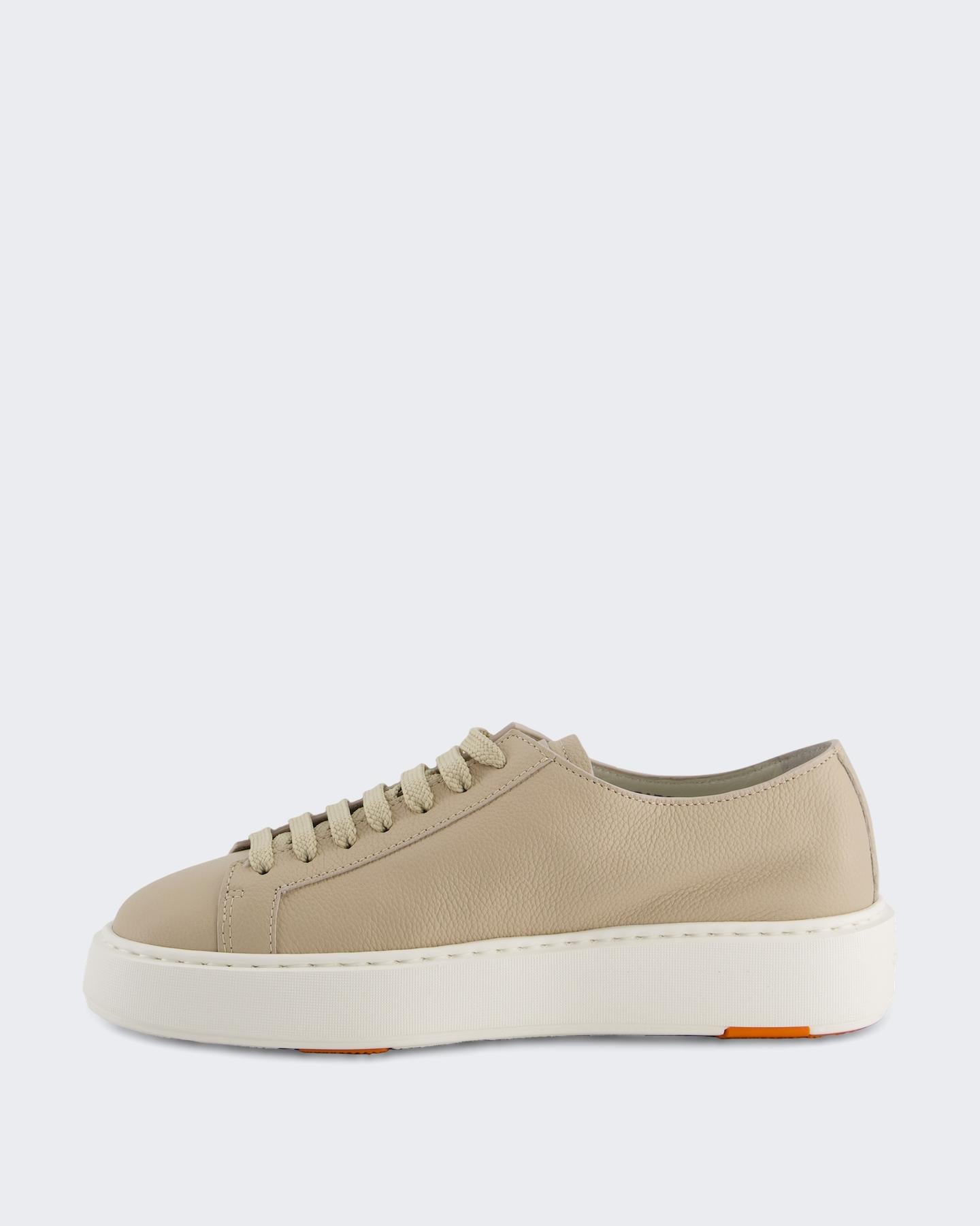 Santoni Dames Clean Sneaker Wit