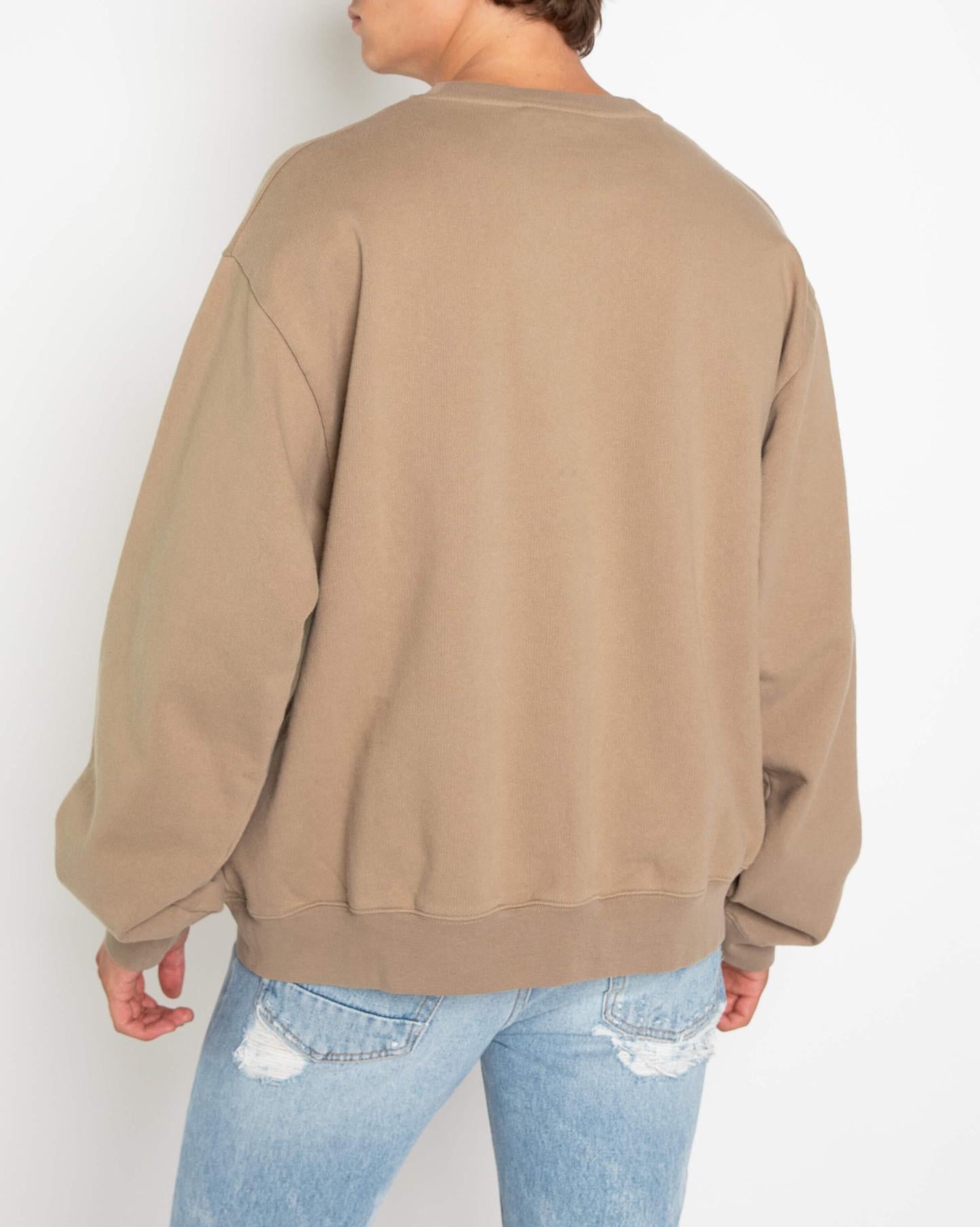 Heren Glow in the Dark Sweater Beige