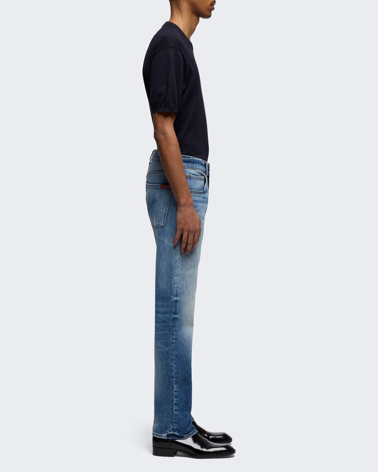 7 For All Mankind Heren The Straight 32" Porch jeans Blauw - Eleganza.nl