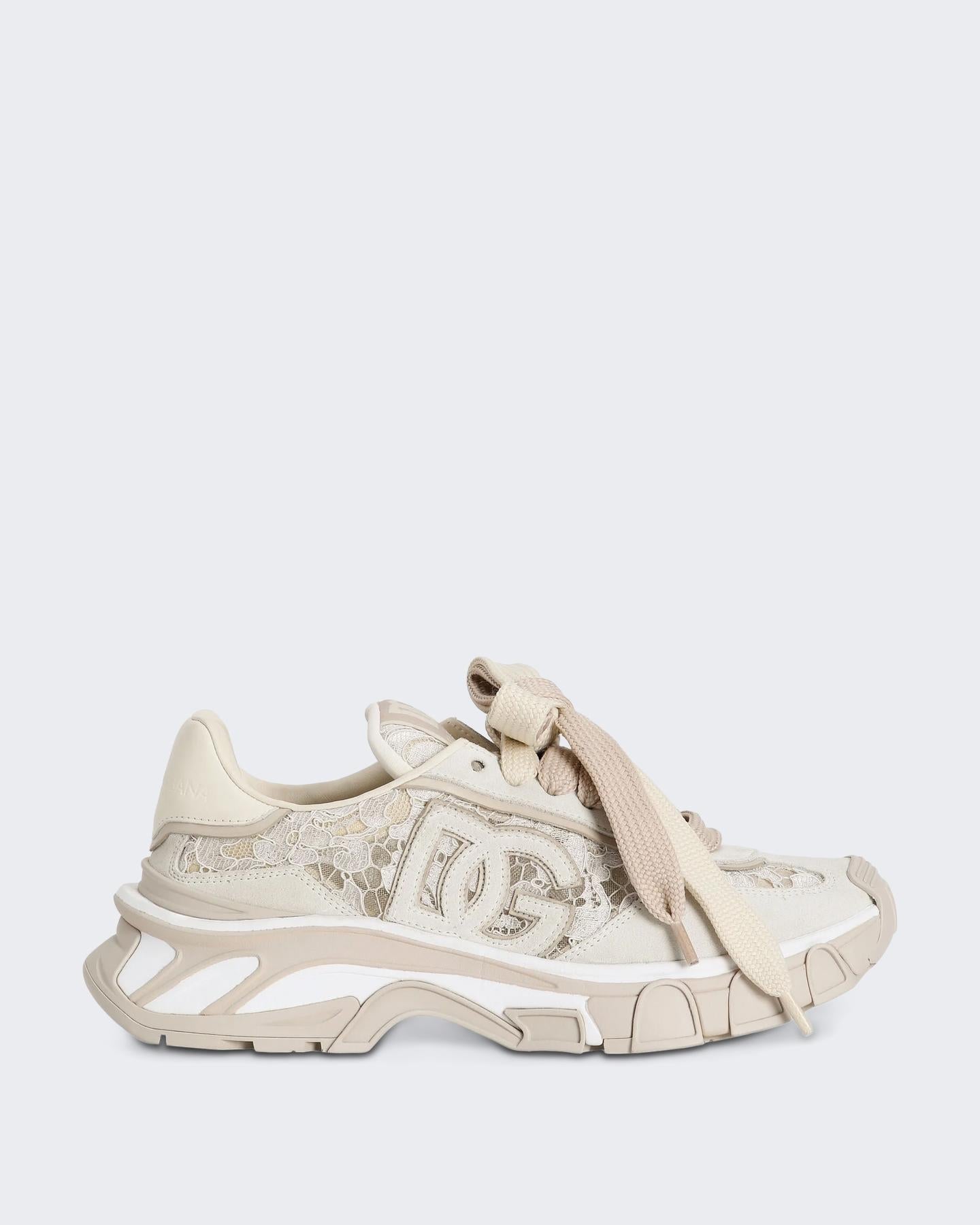 Dolce&Gabbana Dames Country Road Sneaker Beige