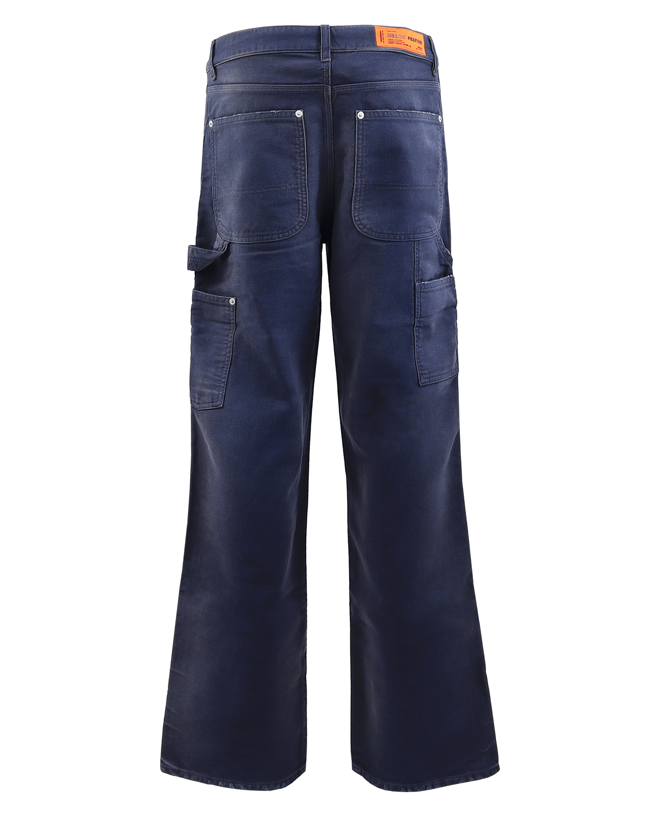 Heren Distressed Carpenter Blauw