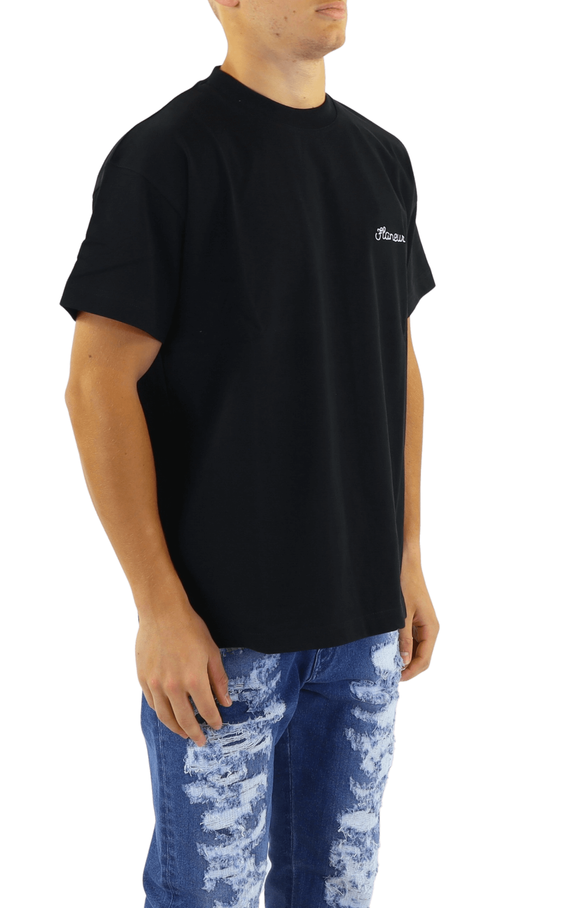 Heren Flaneur Signature T-Shirt