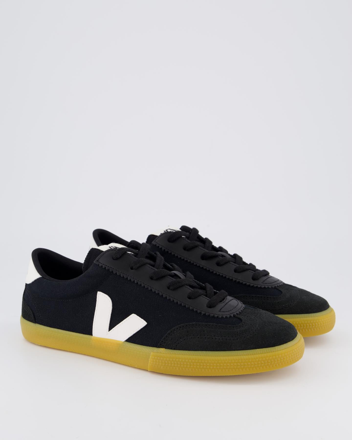 Heren Volley Sneaker Zwart