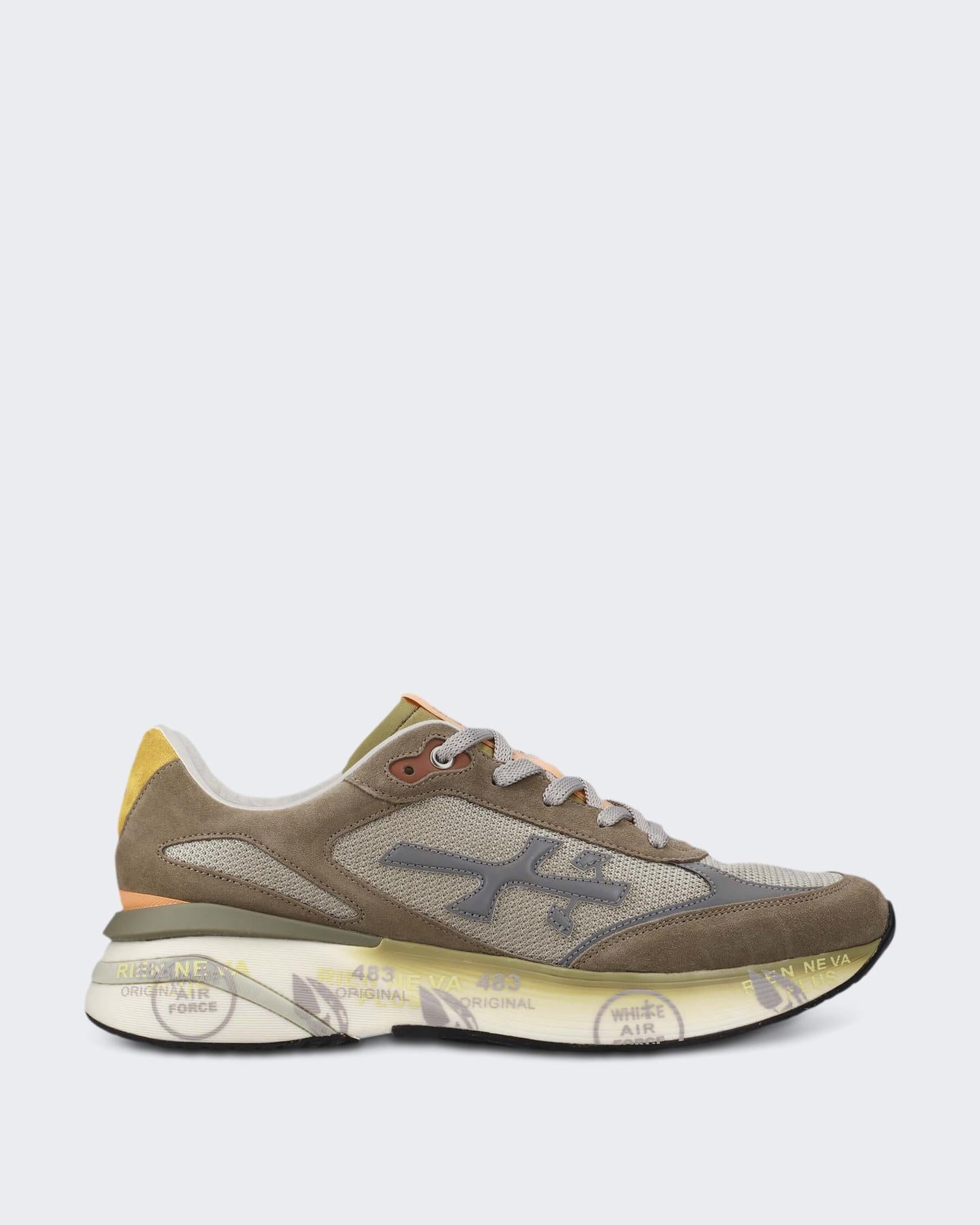 Premiata Heren Moerun Sneaker Groen