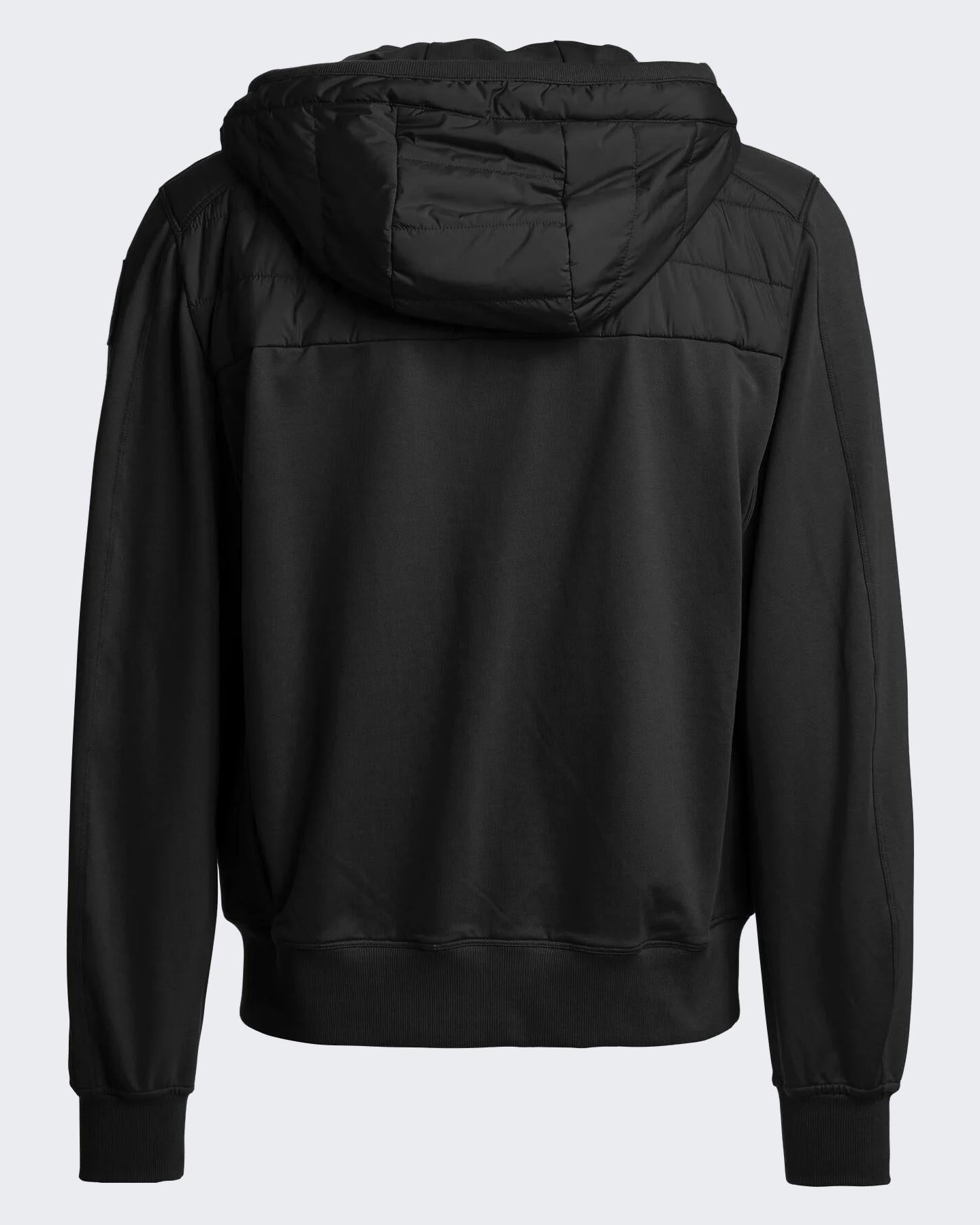 Heren Ivor Hooded Jacket Zwart