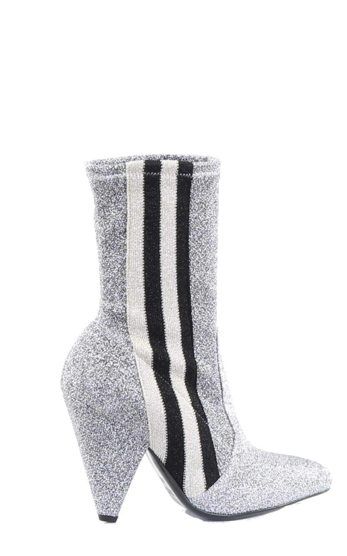 Dames Stretch GlitterStripe