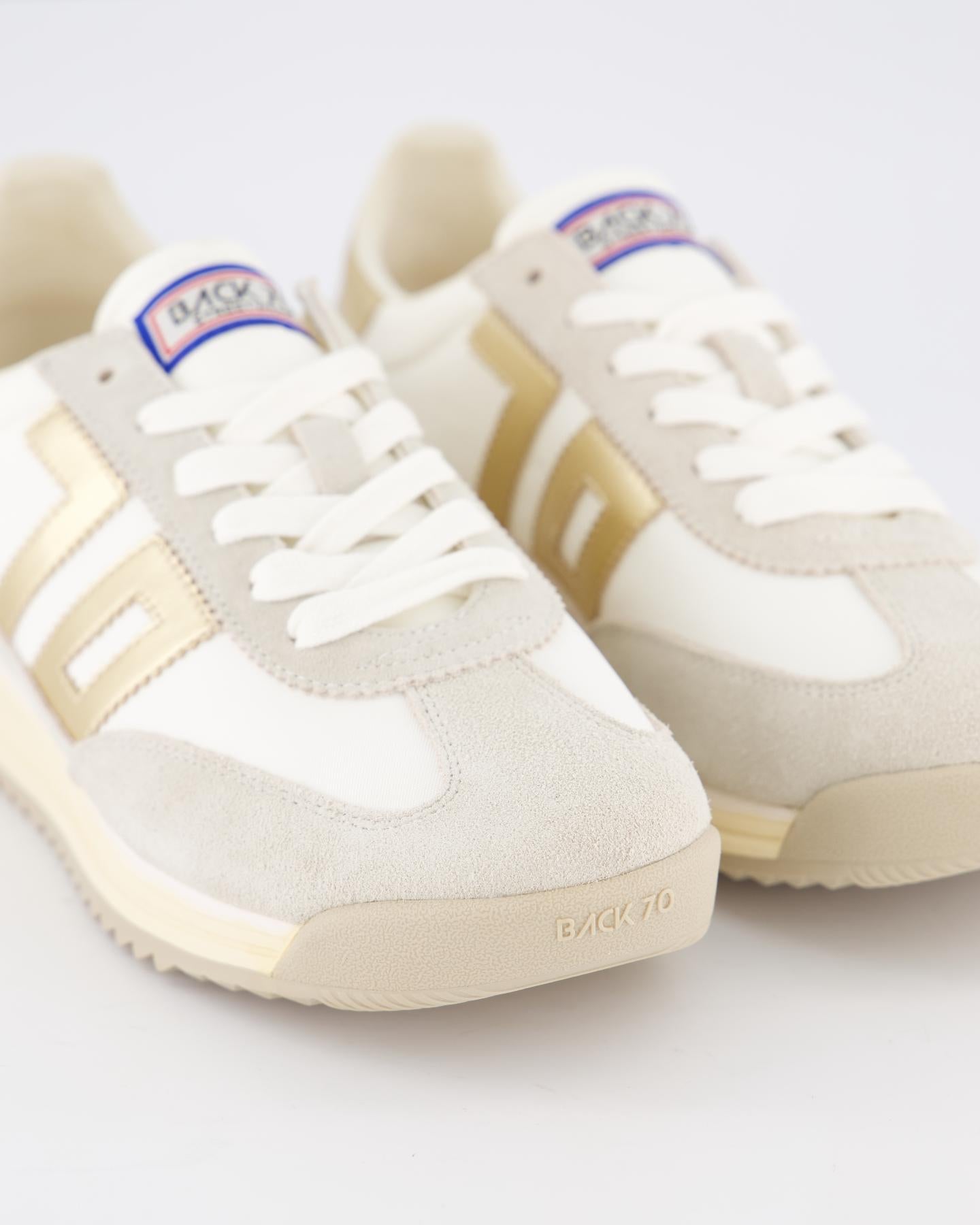 Dames Barkley Jogger 32 Wit/Goud
