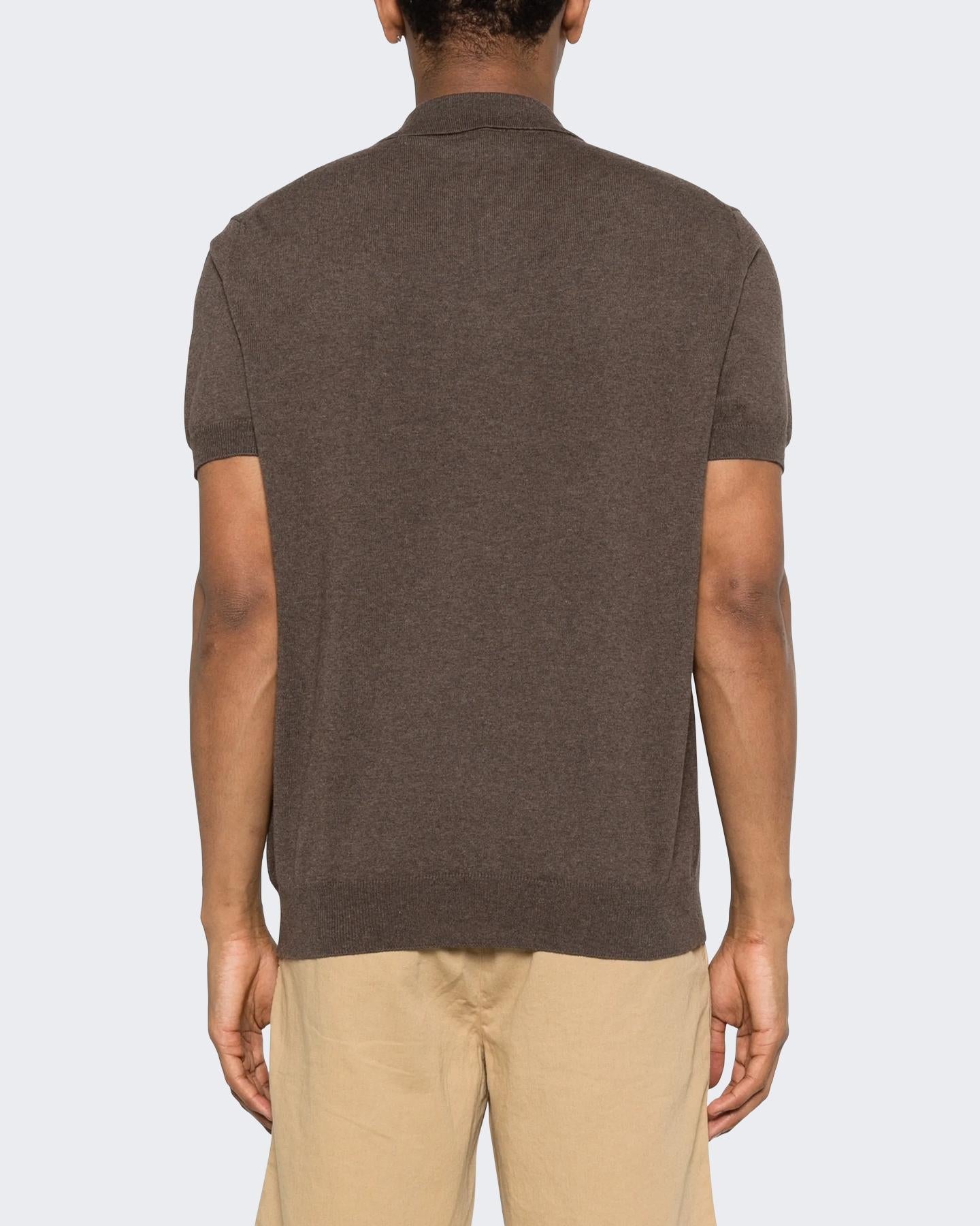 Heren Knitted Polo