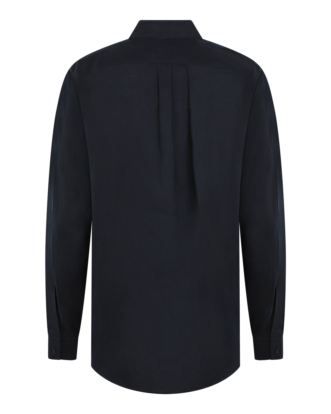 Heren Martini-fit Shirt Zwart