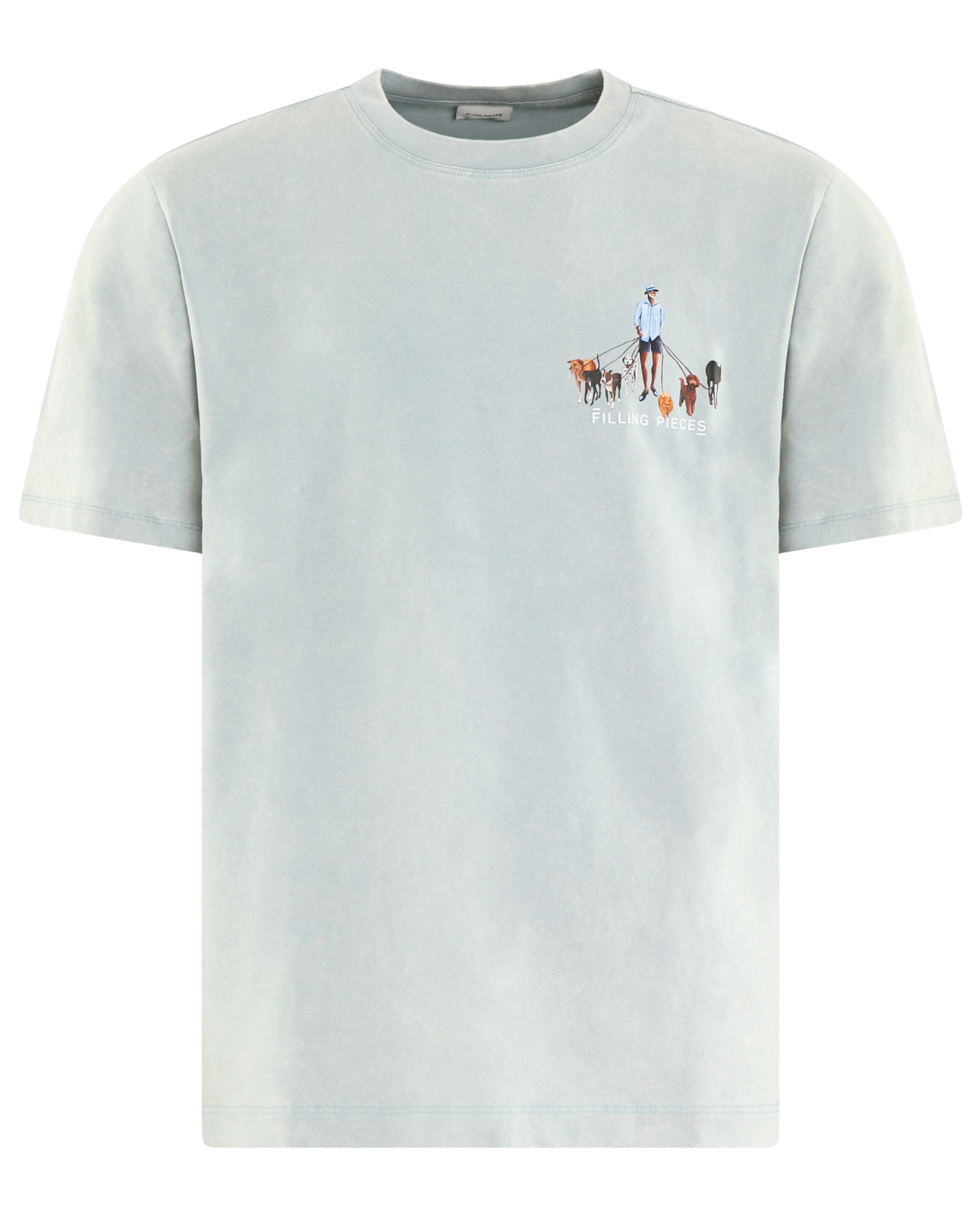 Heren T-Shirt Dog Walker