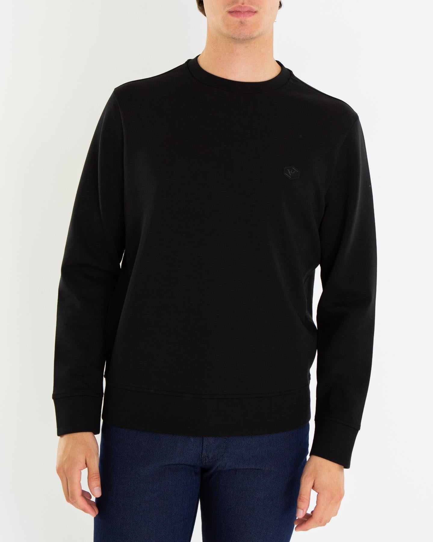 Heren Sweatshirt Zwart