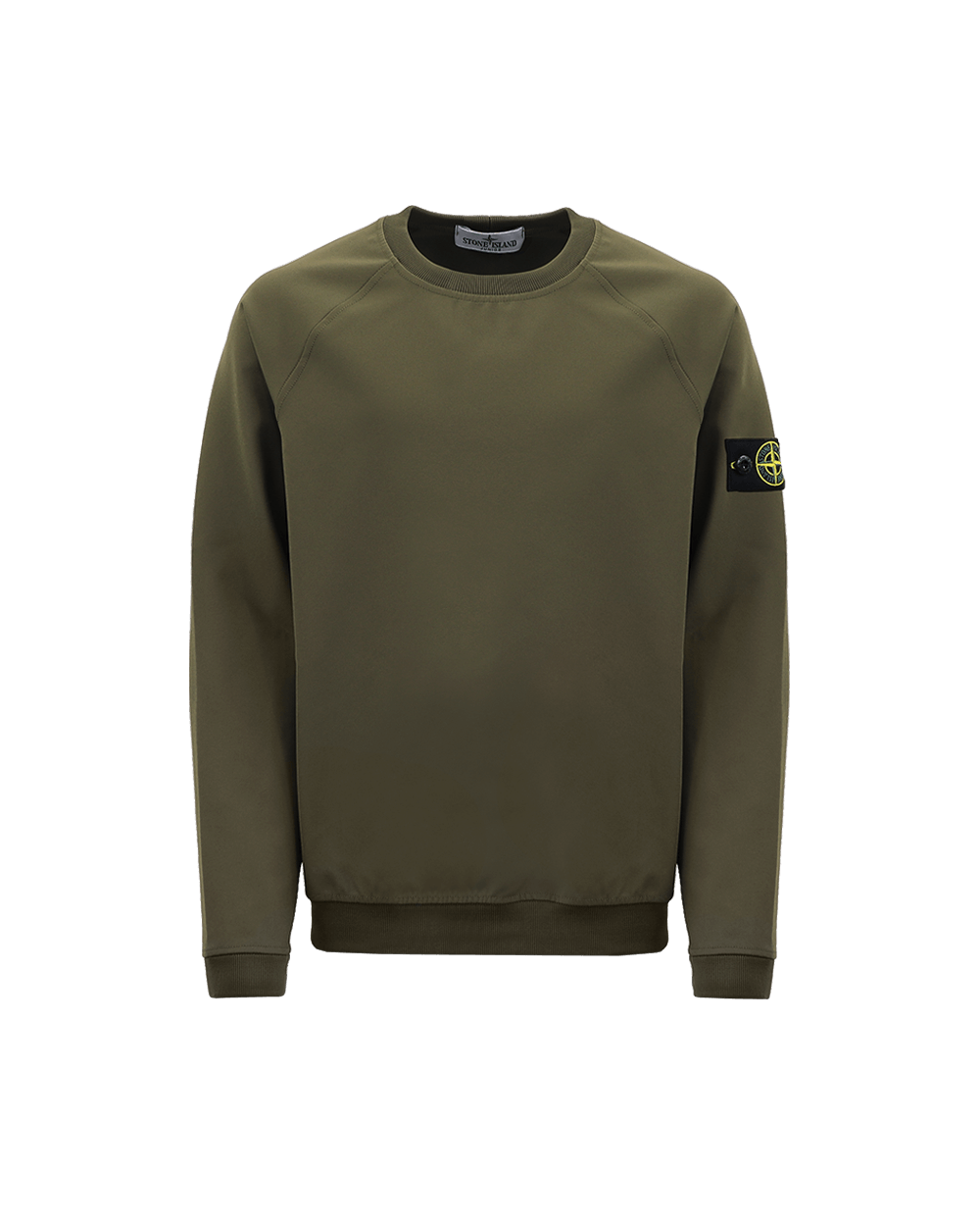 Kids Logo-Patch Sweater Groen