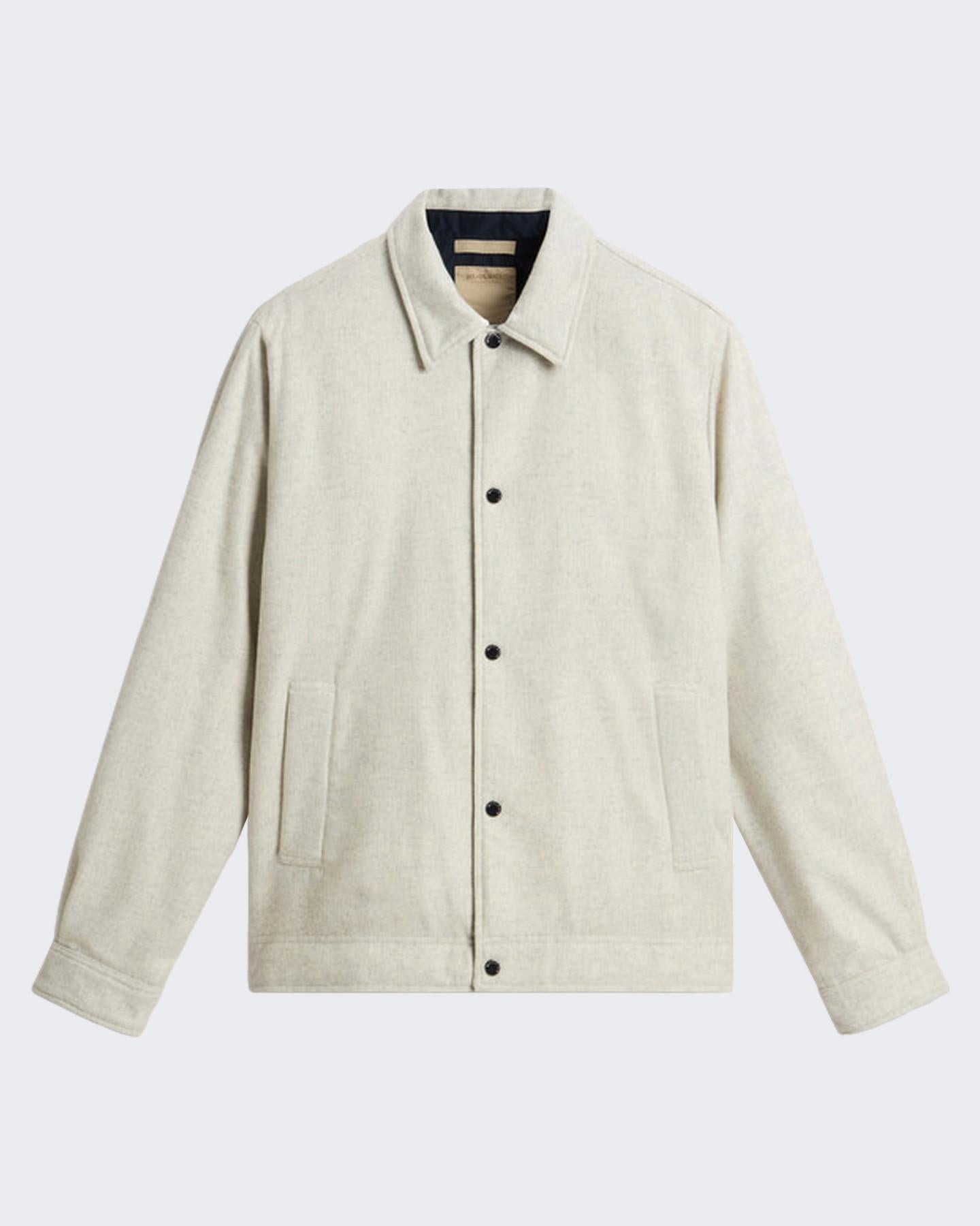 Heren Wool Keating Shirt Jacket