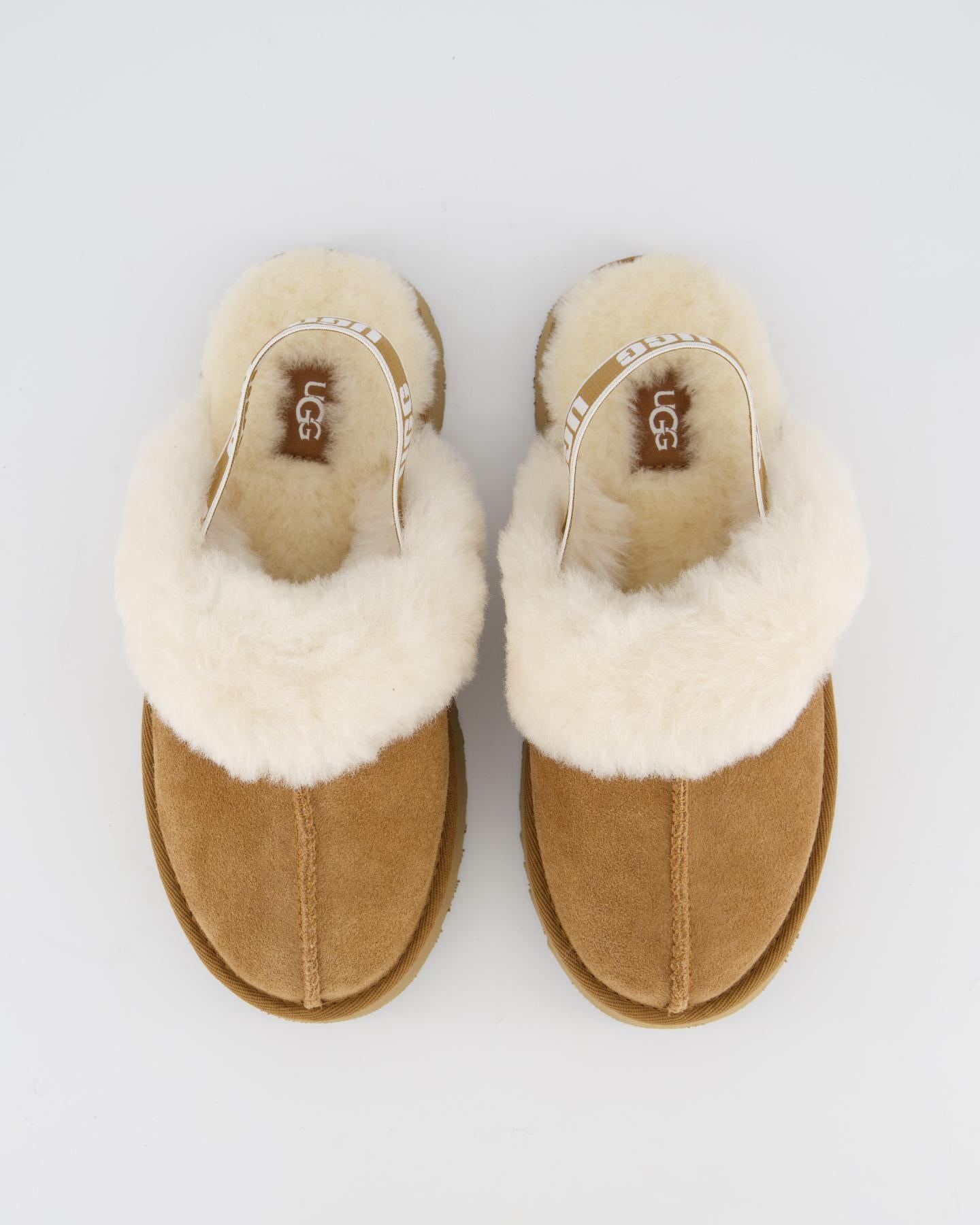 UGG Kids Funkette Sandaal Chestnut – foto 3