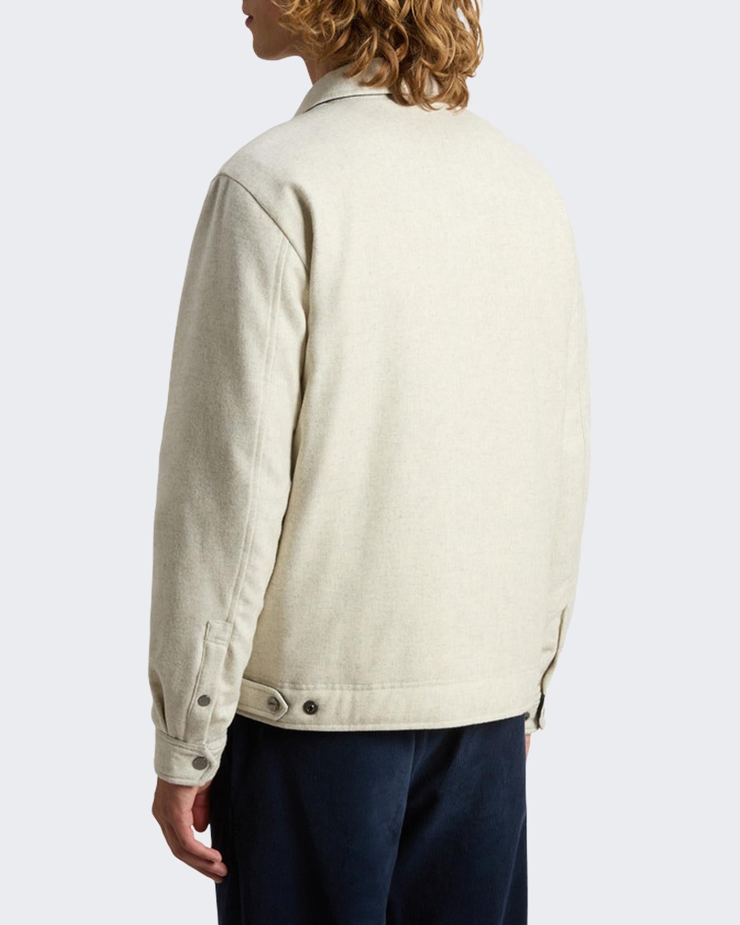 Heren Wool Keating Shirt Jacket