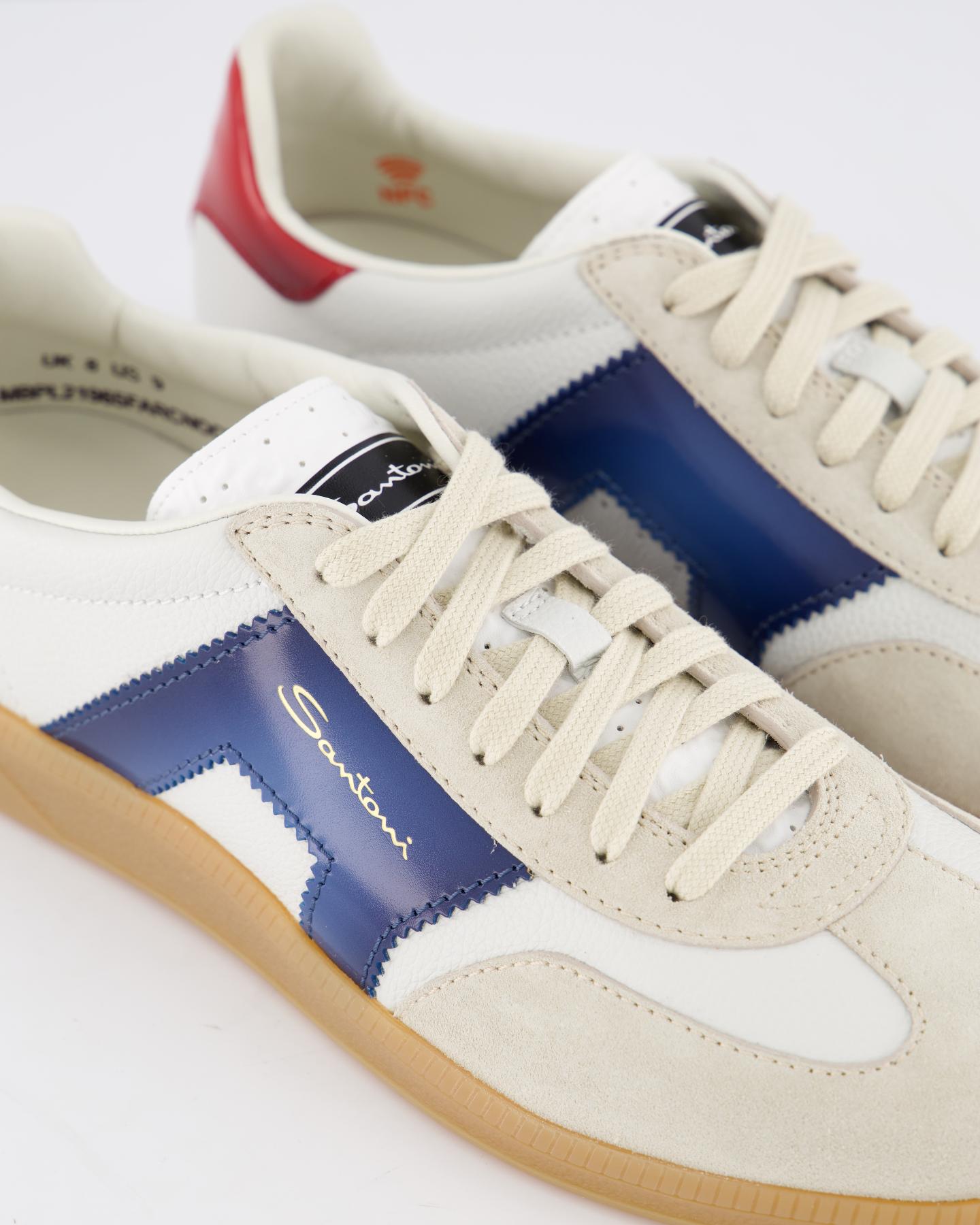 Heren DBS Olympic Sneaker Wit/Blauw