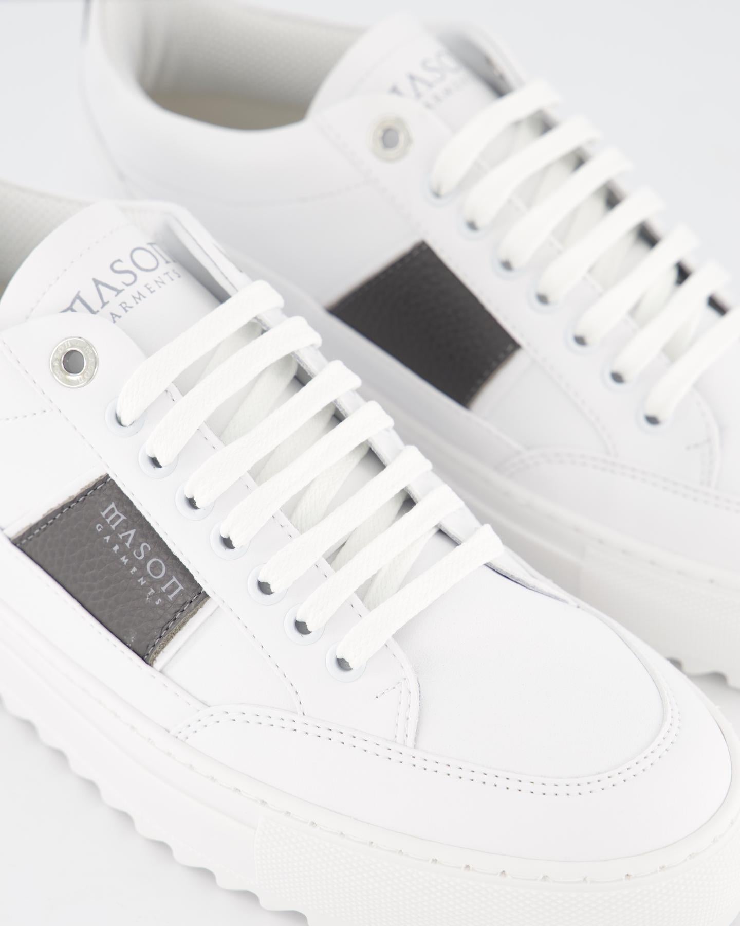 Heren Tia Sport Sneaker Wit/Grijs