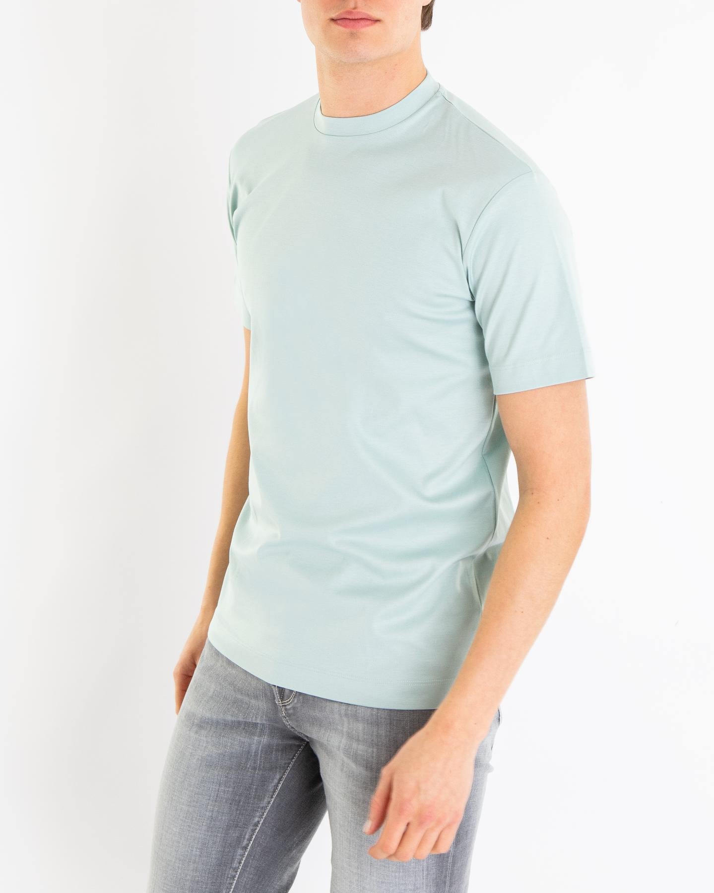 Heren Interlock Supima T-Shirt Groen