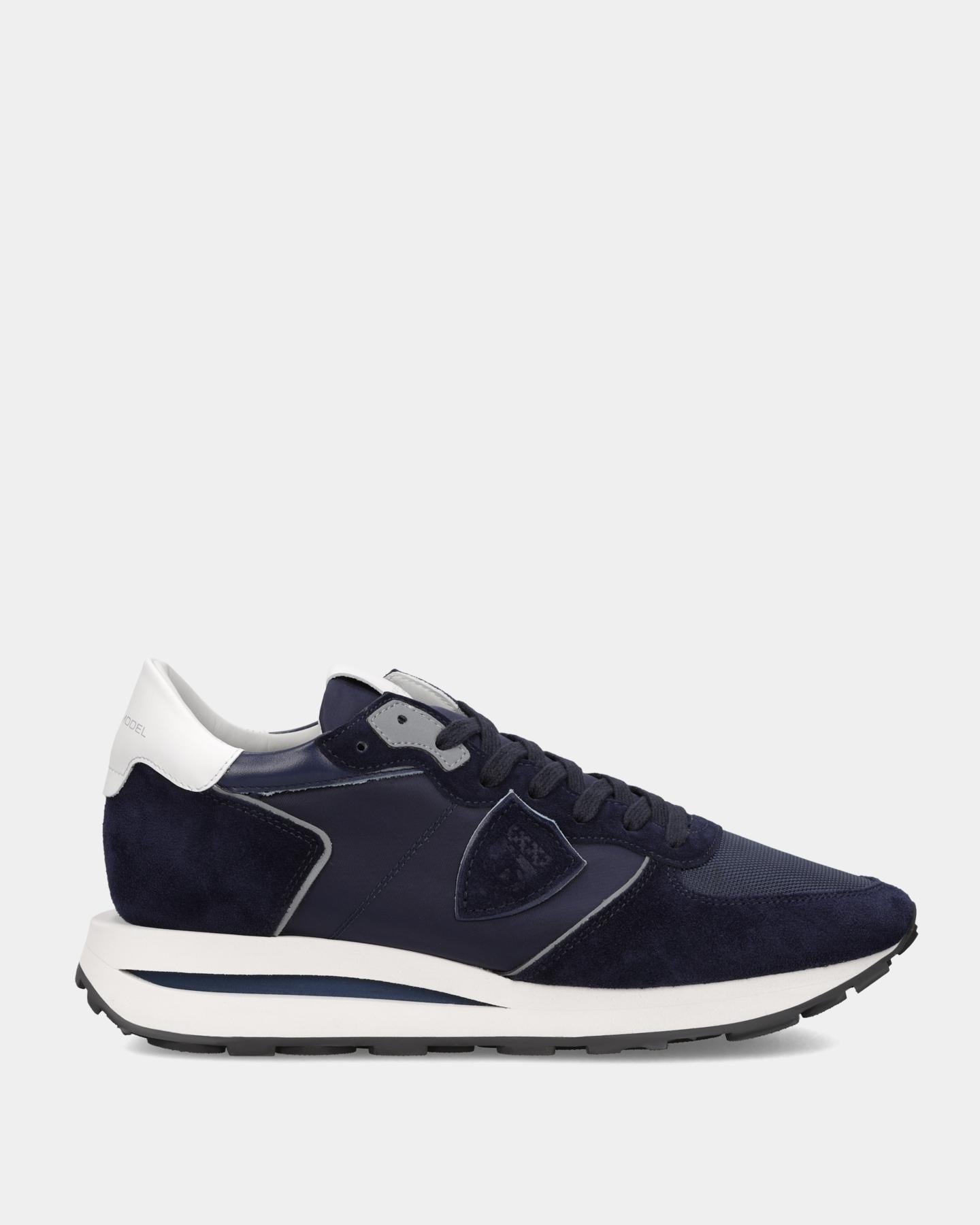 Heren Tropez Haute Sneaker Blauw