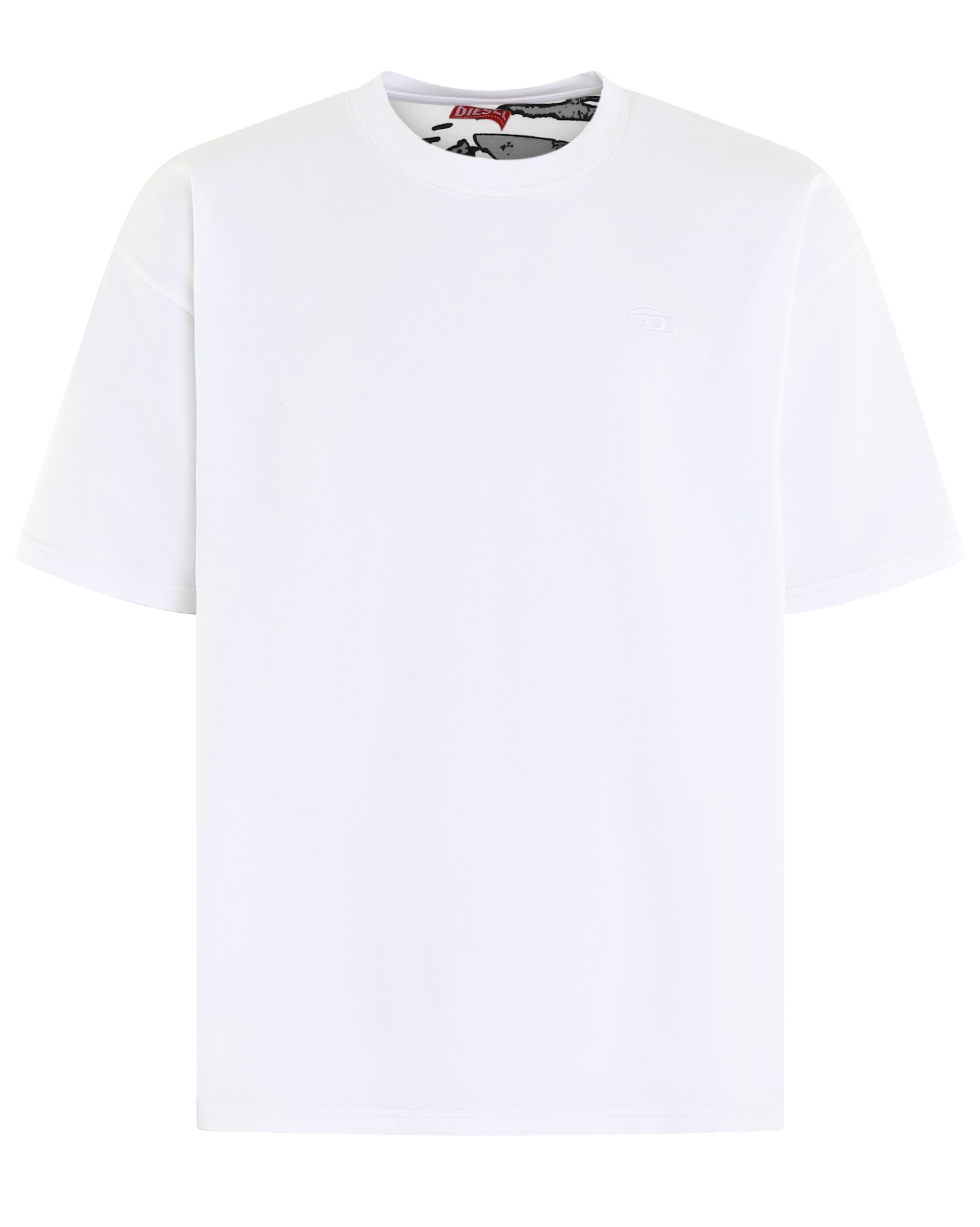 Heren T-Boxt-T24 T-Shirt Wit