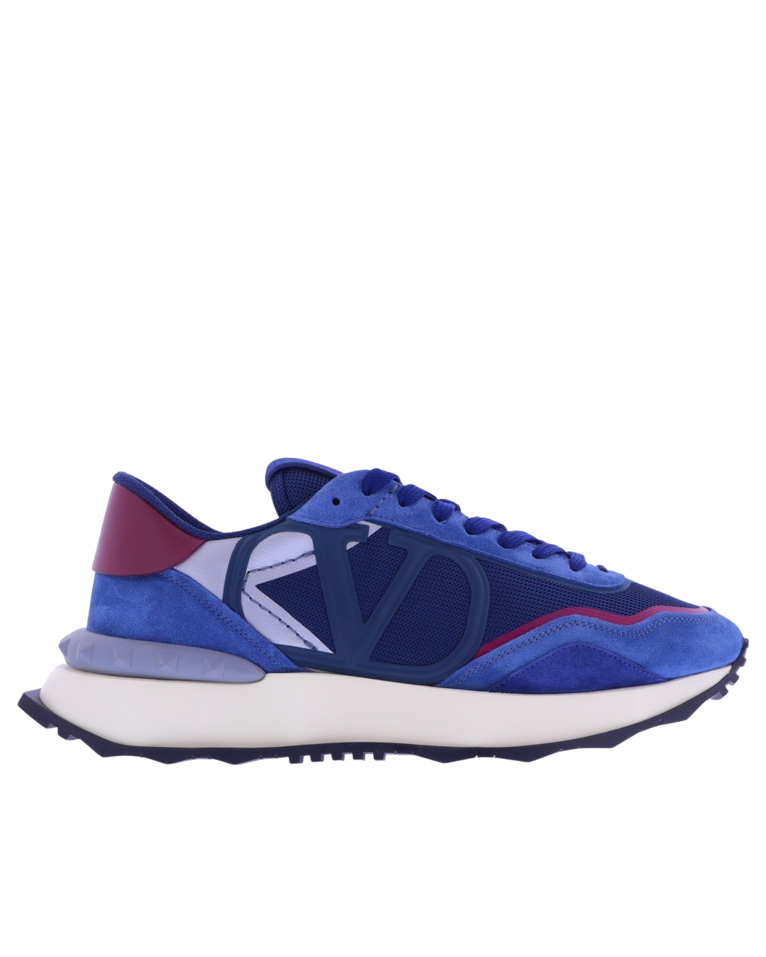 Heren NetRunner Sneaker Blauw/Rood