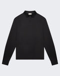Herren Supima Polo Zip Collar L/S