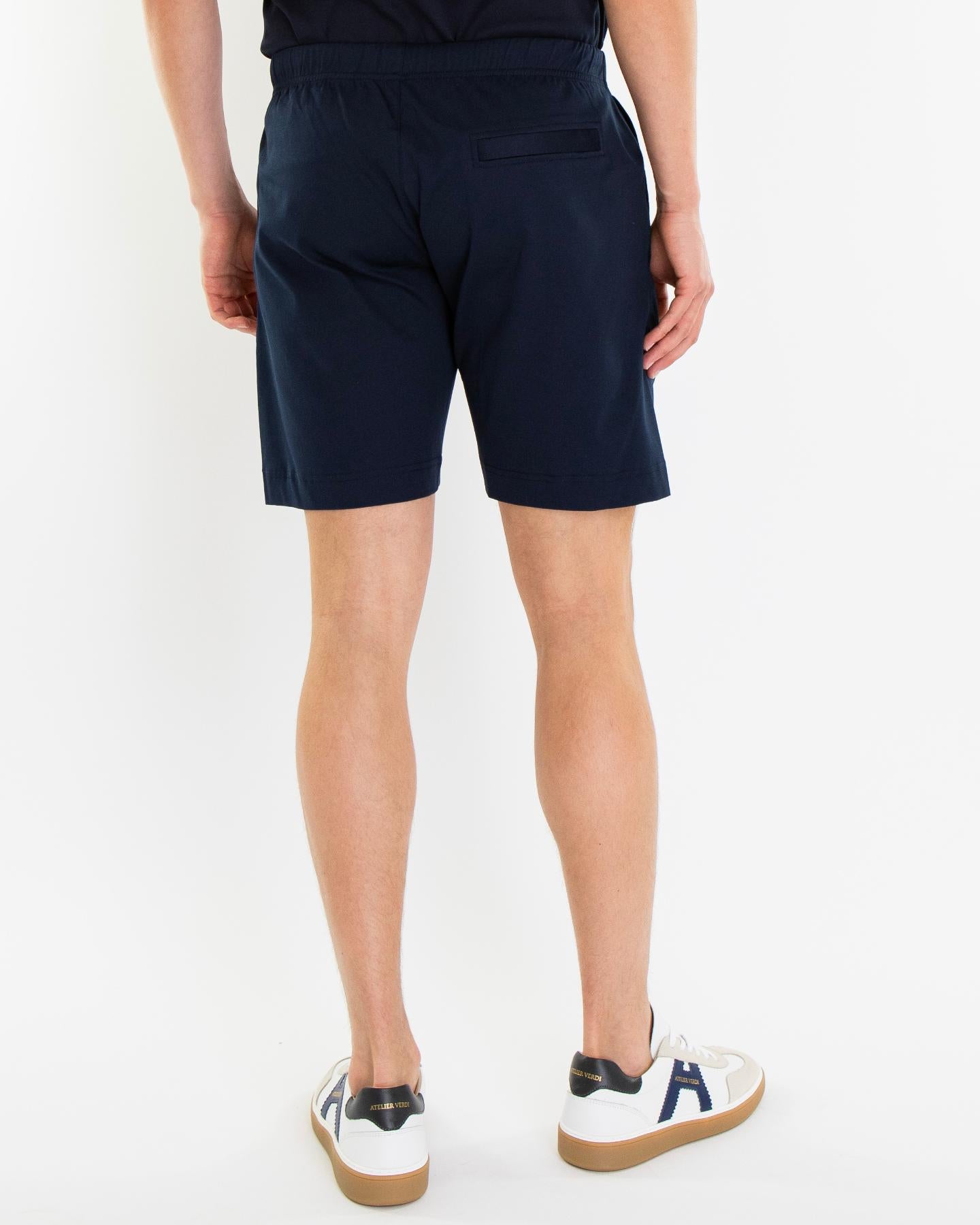 Heren Supima Sport Short Blauw