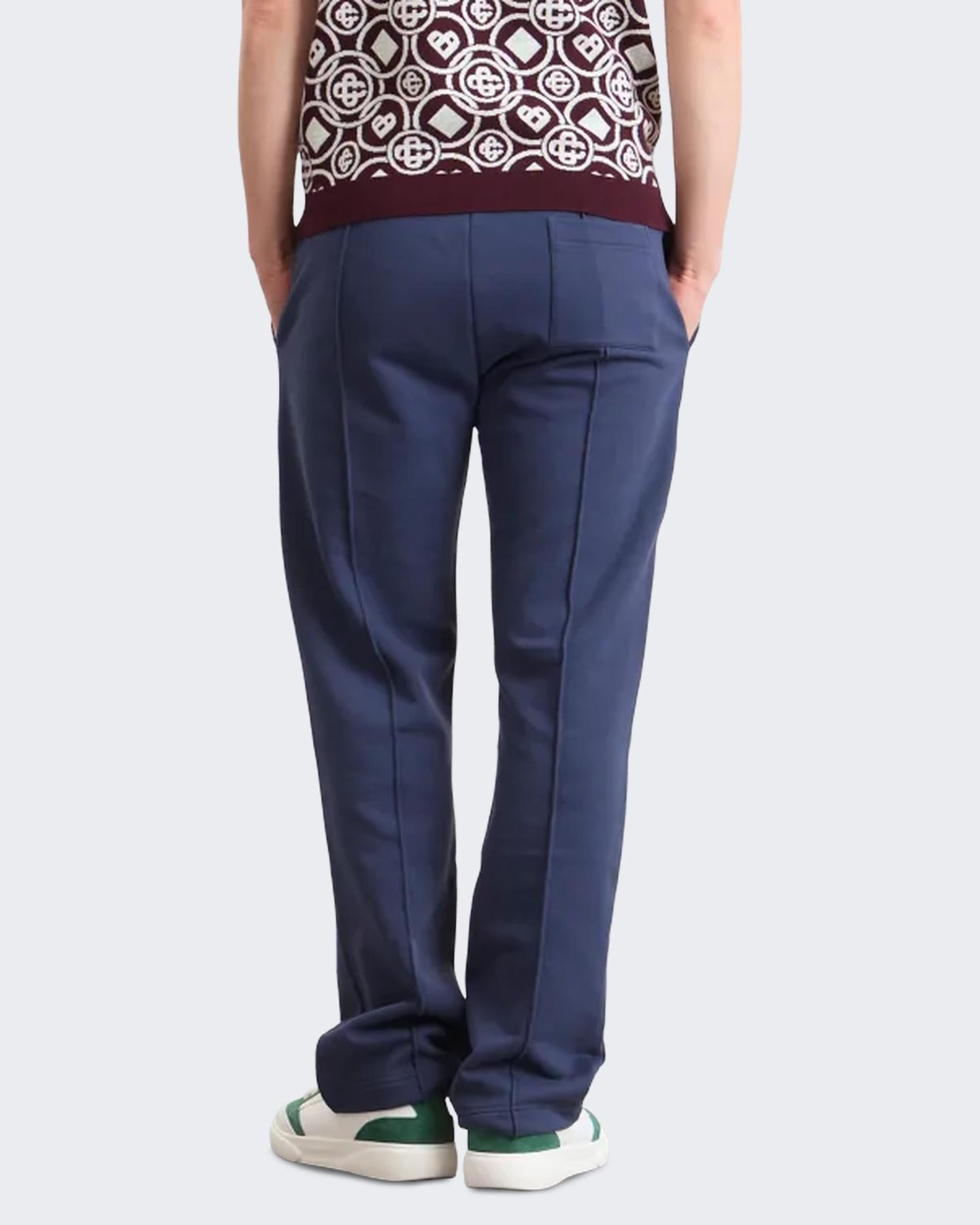 Heren Patch Open Hem Jogging Blauw