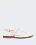 Damen Mandy Thong Sandal Creme