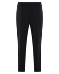 Herrenhose mit Logo-Patch, blau
