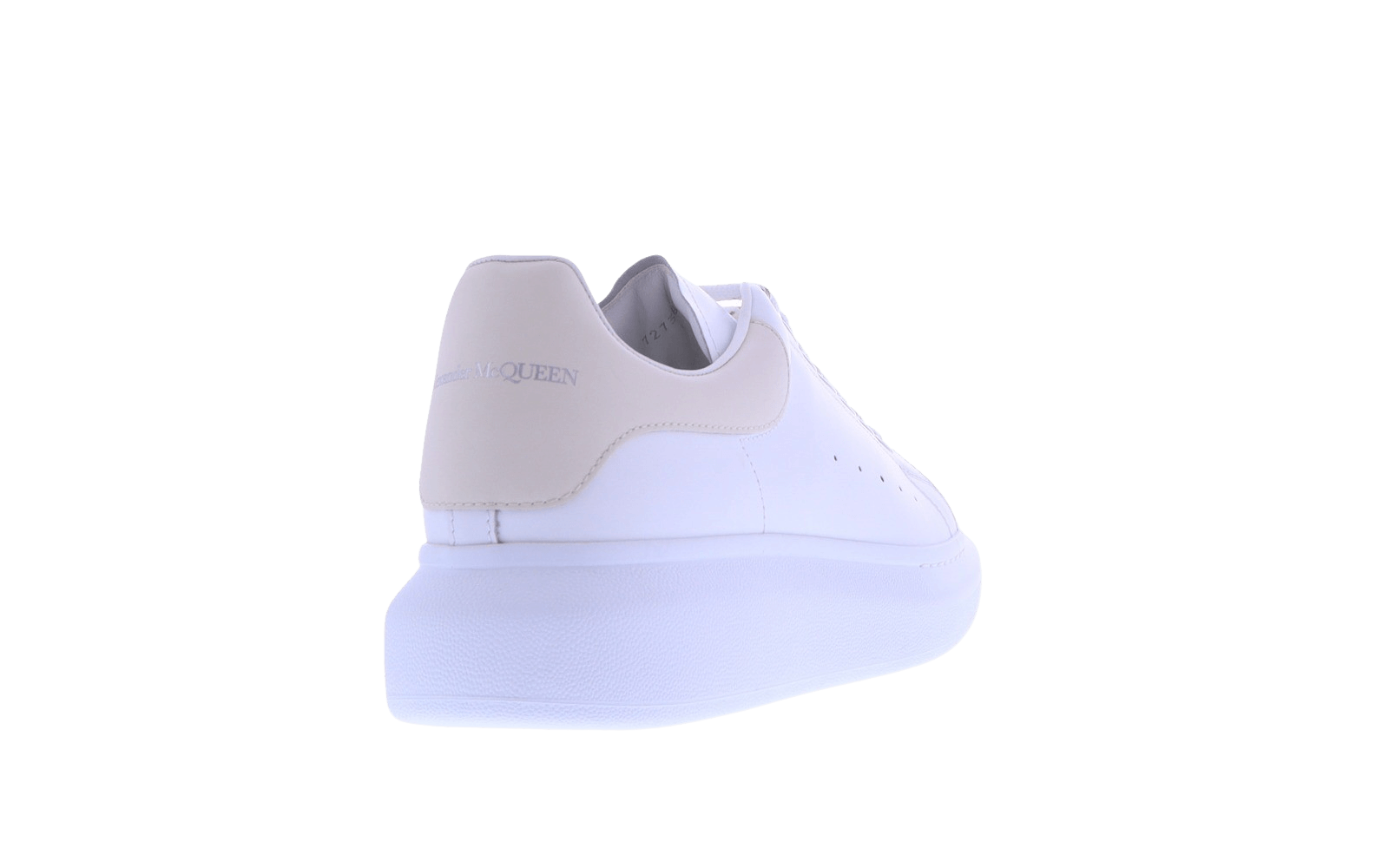 Heren Oversized Sneaker wit/beige