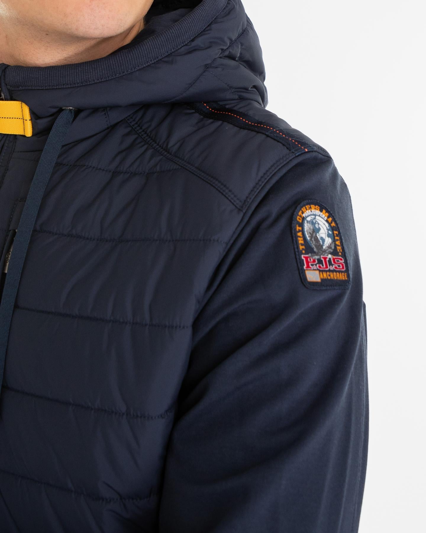 Heren Ivor Hooded Jacket Blauw